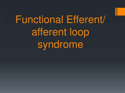 Afferent Loop Syndrome Radiology Notes