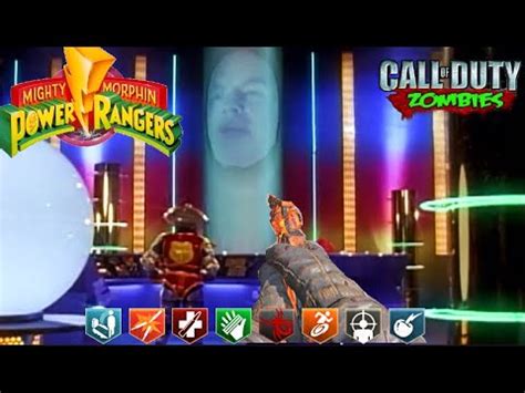 Mighty Morphin Power Rangers Command Center Black Ops III Custom Zombies