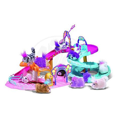 Peluches Furry Frenzies et leurs accessoires de jeux