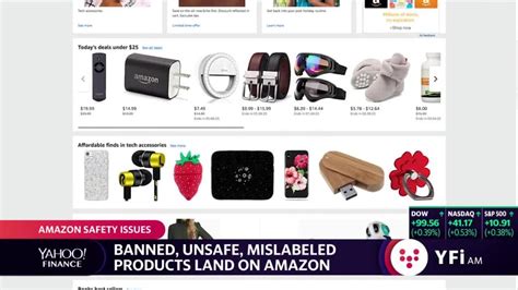 Banned, unsafe, mislabled products land on Amazon