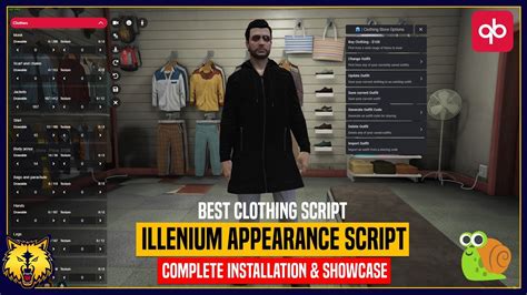 QBCore Clothing Script | Illenium Appearance Script | Installation and ...