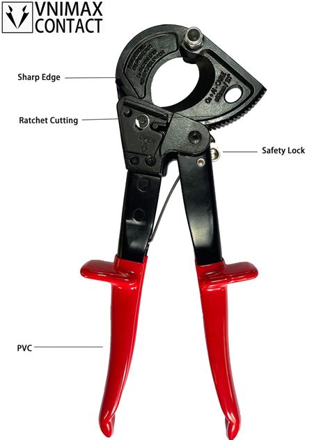 Cable Wire Cutter with Ratchet 32-240mm2 Sharp Jaw Reliable Quality Cu ...