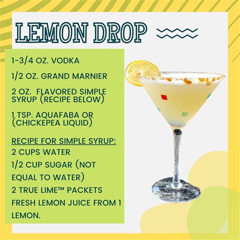 Refreshing Lemon Drop Cocktail | Simply Wanderfull