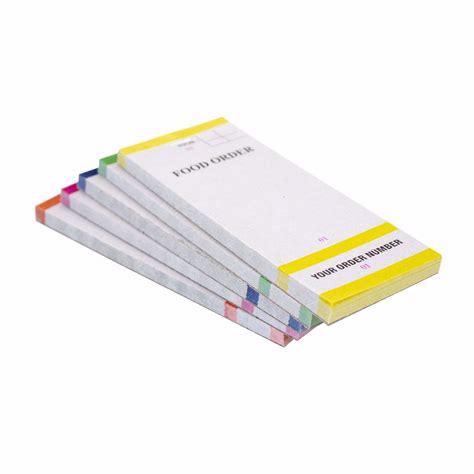 NCCO International Limited. One Ply White OrderPAD