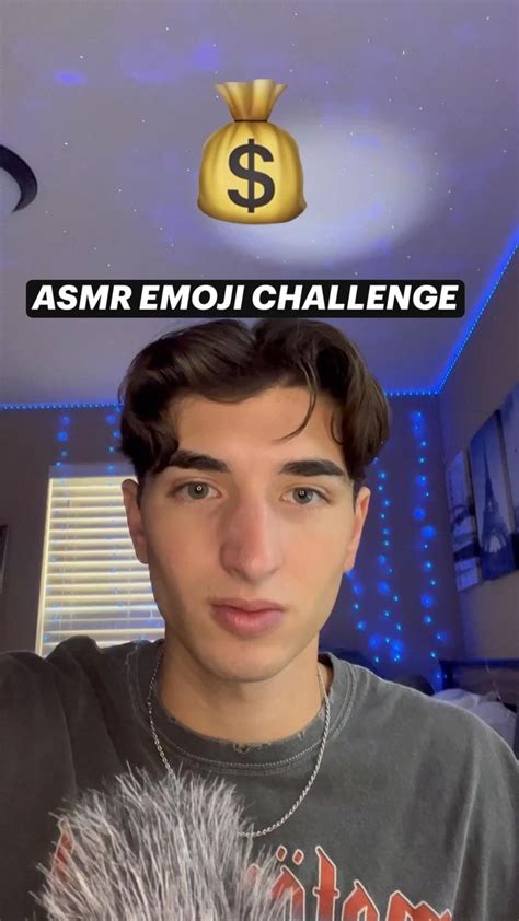 ASMR EMOJI CHALLENGE🌈 | Emoji challenge, Asmr, Asmr video