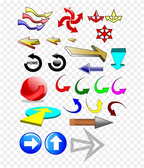 Arrow Clipart, Vector Clip Art Online, Royalty Free - Arrow - Free ...