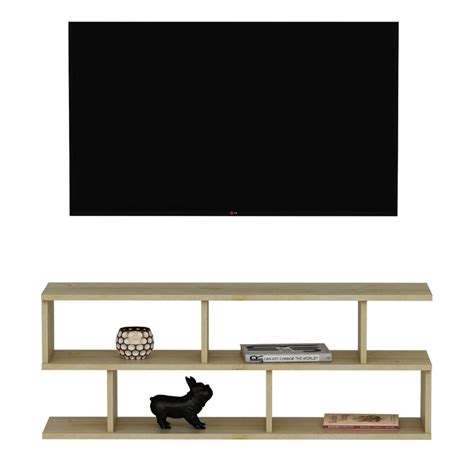 Homemania Mobile TV Su 120x29,6x45 cm Rovere 439447 - BricoBravo