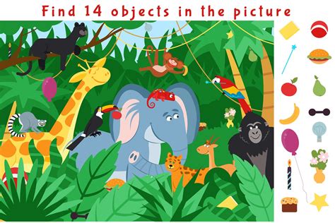 Easy Hidden Pictures For Kids