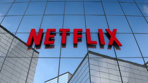 Editorial Netflix Logo On Glass Building Stock Motion Graphics SBV ...