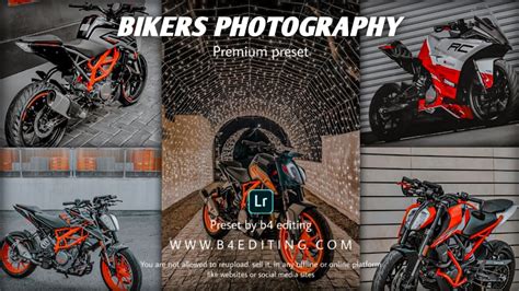 Bikers Preset | How to edit Bike photography preset | Lightroom free ...