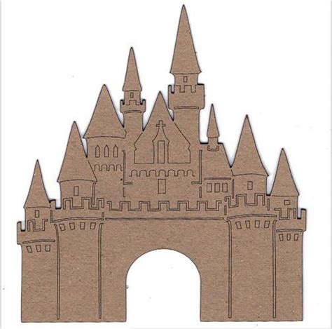 DIY Cardboard Castle Template