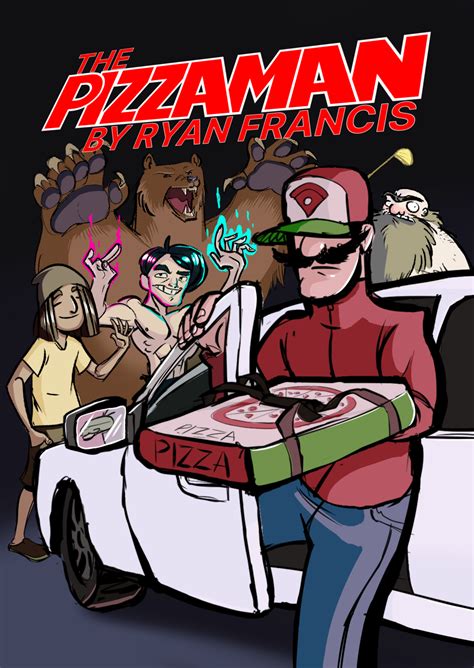 The Pizza Man Print Comic - MastaFran ComicsMastaFran Comics