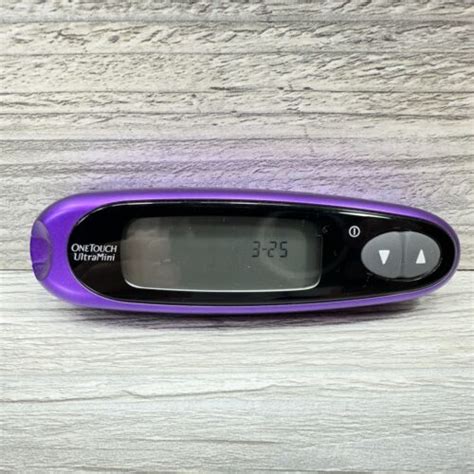 OneTouch Ultra Mini Blood Glucose Monitoring System Meter - New Battery ...