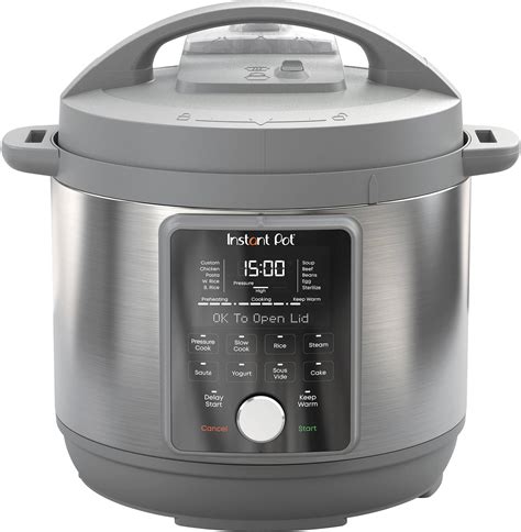Instant Pot 6QT Duo Plus Multi-Use Pressure Cooker with Whisper-Quiet ...