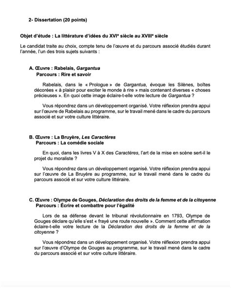 La Méthode de la Dissertation pour le Bac de Français - La Classe du ...