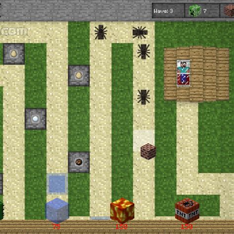 123Games - Minecraft: Tower Defense