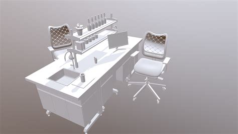 laboratory_low - Download Free 3D model by irenokh22 [3d1a40d] - Sketchfab