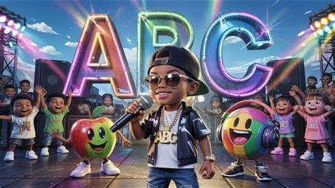 Learn ABC with Rap! | Fun & Cool Alphabet Song for Kids | A to Z Learning for Toddlers