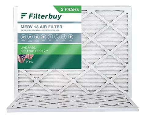Filtro De Aire Filterbuy Merv 13 De 22 X 24 X 2 Cm Para Clim | Envío gratis