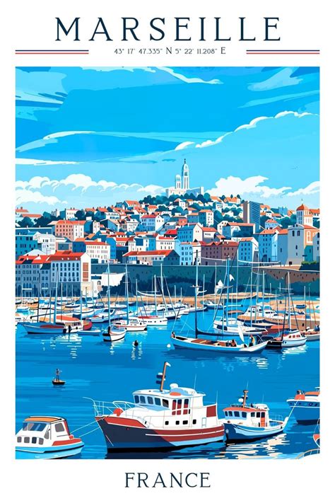 Affiches de Marseille - Posters déco 100% marseillais – Posters de nos ...