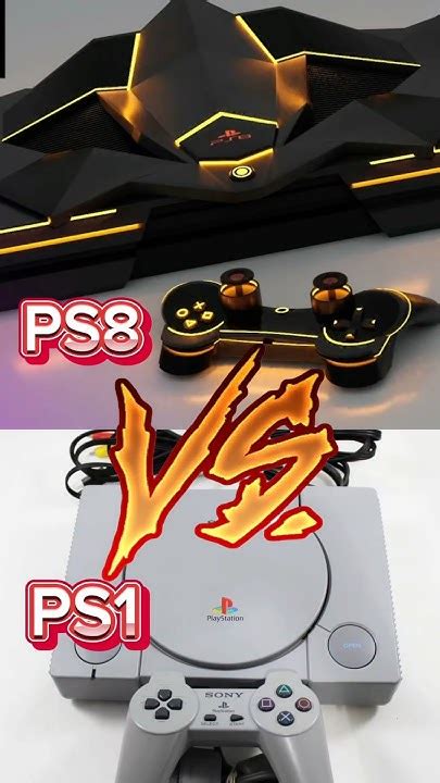 🎮 PS1 VS PS8 #playstation #ps8 #ps1 - YouTube