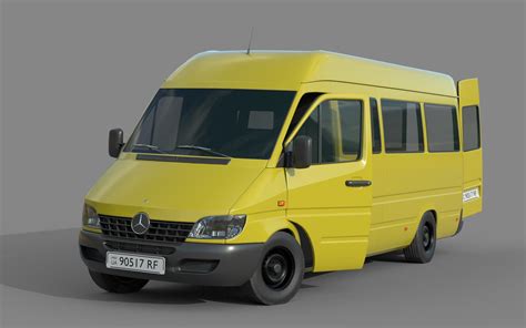 Mercedes Benz Sprinter 3D Model - TurboSquid 1683386