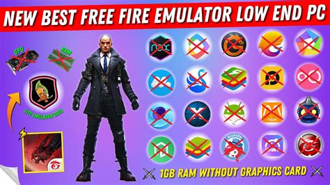 (New) Best Free Fire Emulator For Low End PC | 1GB/2GB Ram PC Android Emulator Without Graphics Card