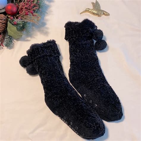 Jane and Bleecker | Shoes | Jane And Bleecker Fun Cozy Black Comfy ...
