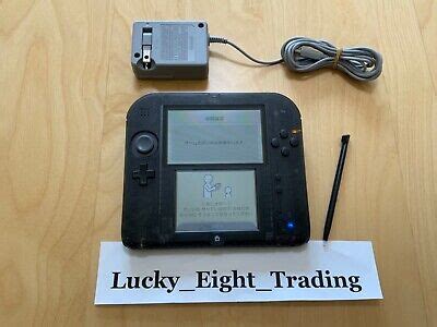 Nintendo 2DS Clear Black Console Charger Japanese ver [CC] | eBay