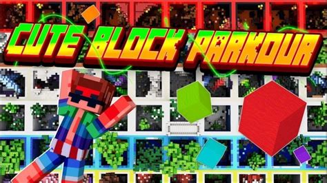 Cuteblock Parkour by Giggle Block Studios (Minecraft Marketplace Map ...