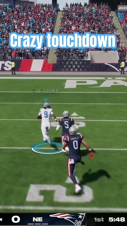 Crazy touchdown #videogames #madden25 #shorts #gaming #gameplay - YouTube