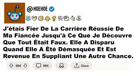 Histoires Reddit - mise à jour : J'étais fier de la carrière réussie de ...
