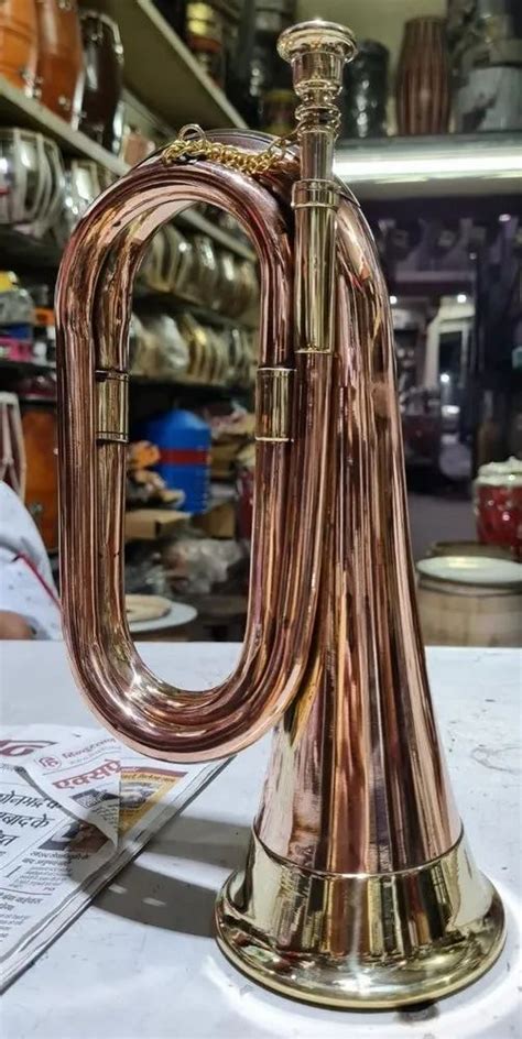 Brass Golden Bugle Dev Musicals, Weight: 1 Kg at ₹ 2000/piece in Bhopal ...