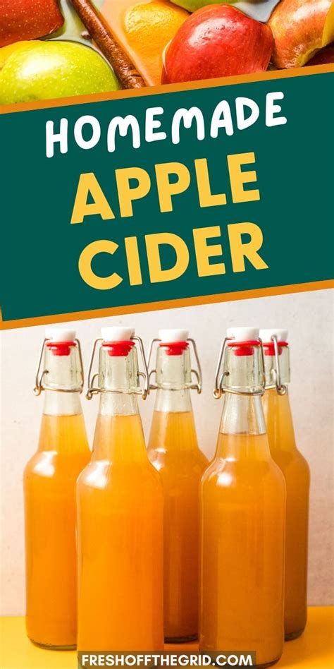 Unlock the Flavors: Crafting Delicious Apple Cider with Cinnamon Syrup ...