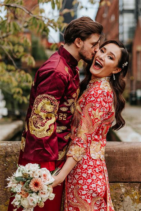 Chinese Wedding Attire For Multicultural Wedding - Rock My Wedding