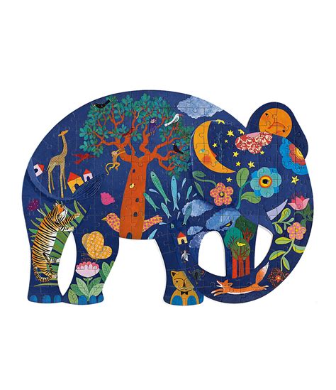 Djeco Elephant 150-Piece Jigsaw Puzzle | Dillard's