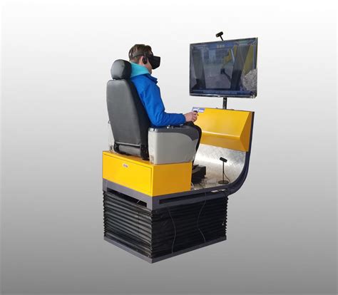 Hydraulic Excavator Simulator for Training with Vr and 3 Dof ...