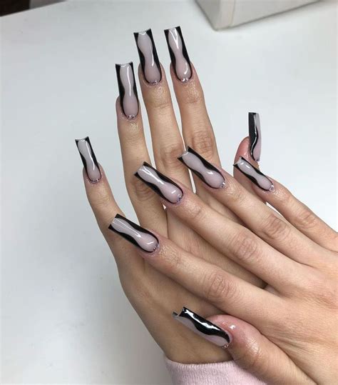 LA Nail Tech on Instagram: “The Famous Euphoria Nails 🖤 . . . . . . # ...