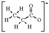 Propanoate Ion Formula & Structure
