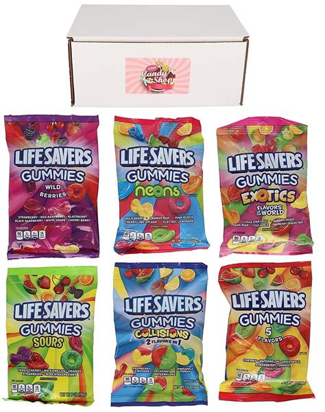 Lifesavers Candy Gummies 5 Flavors Amazon.com : Lifesavers