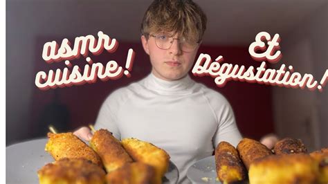 ASMR JE CUISINE ET DÉGUSTATION ( ça fini mal) - YouTube