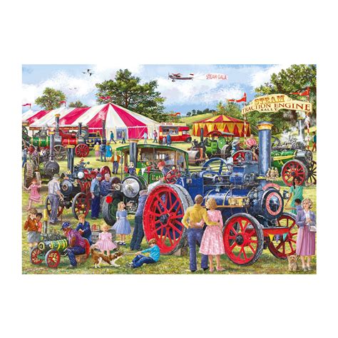 Falcon Steam Engine Rally Jigsaw Puzzle 1000 Pieces | Hobbycraft