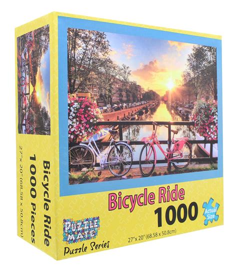 Bicycle Ride 1000 Piece Jigsaw Puzzle | Free Shipping