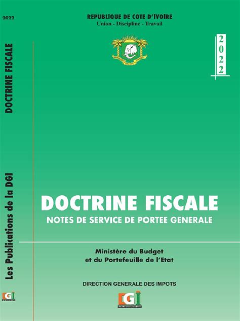 Doctrine Fiscale 2022 | PDF