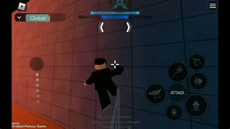 Untitled Parkour game 3RD PERSON Gameplay - YouTube