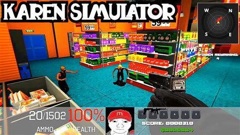 KAREN SIMULATOR | WAGECUCK vs KAREN | STEAM | (PC GAMEPLAY) - YouTube