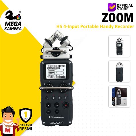 Zoom H5 Portable Handy Recorder – Megakamera.com