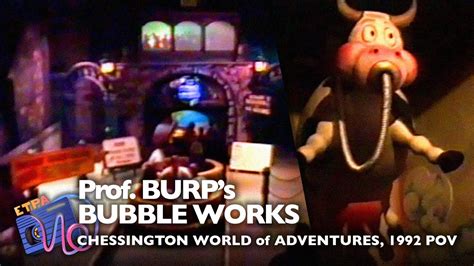 Prof Burp’s Bubble Works, Chessington — 1992 On-Ride POV