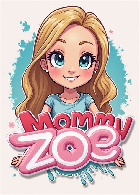 Mommy Zoe Logo Design | Stable Diffusion Online