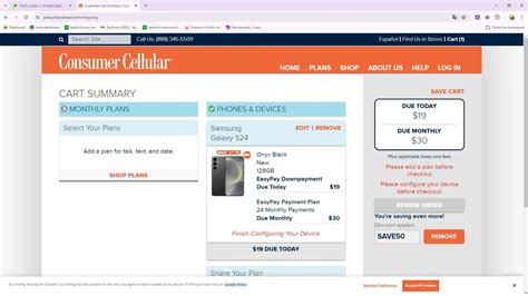 Consumer Cellular Promo Codes - $25 Off | September 2024